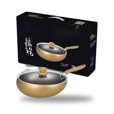 Huifei Pan with Glass Lid