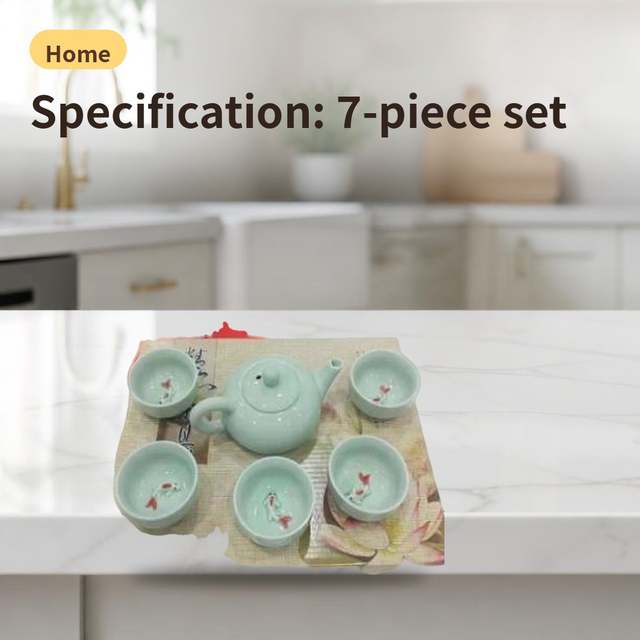 Jinbai Jade-White Porcelain Set (7-Piece) – photo 2