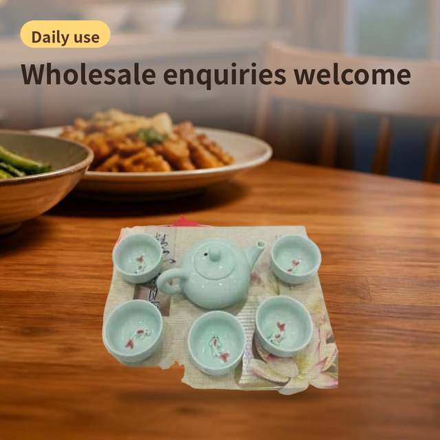 Jinbai Jade-White Porcelain Set (7-Piece) – photo 4