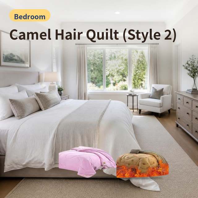 Camel Hair Quilt (Style 2) – photo 1