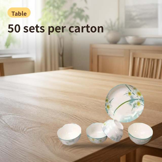 White Porcelain Tableware 7-Piece Set – photo 3