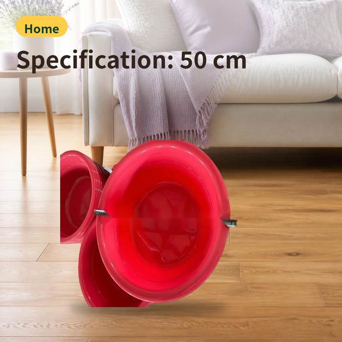 Plastic Basin (Large, Red) 50cm – photo 2