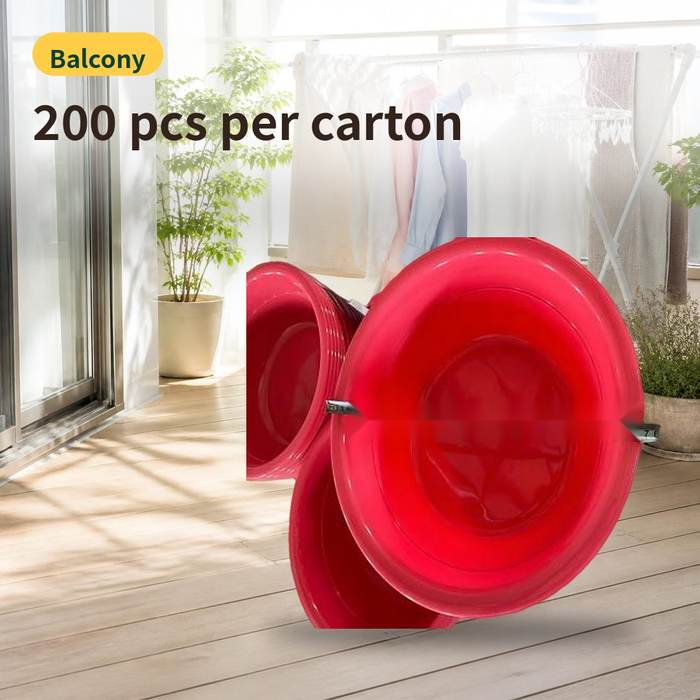 Plastic Basin (Large, Red) 50cm – photo 3
