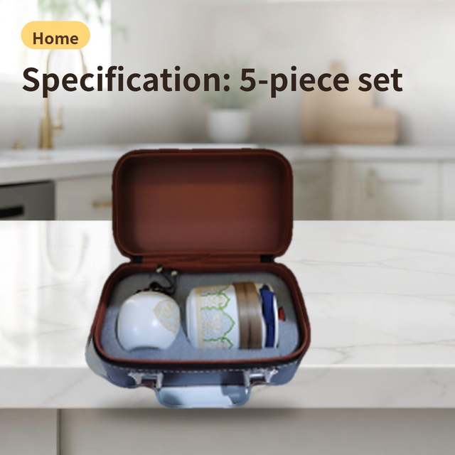 5-Piece Portable Tea Set – photo 2