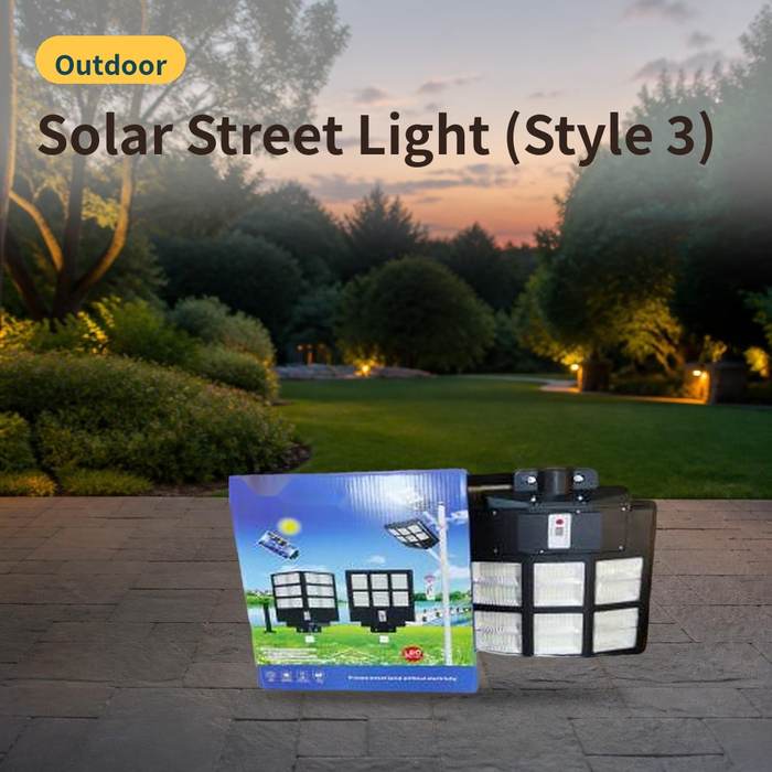 Solar Street Light (Style 3) – photo 1