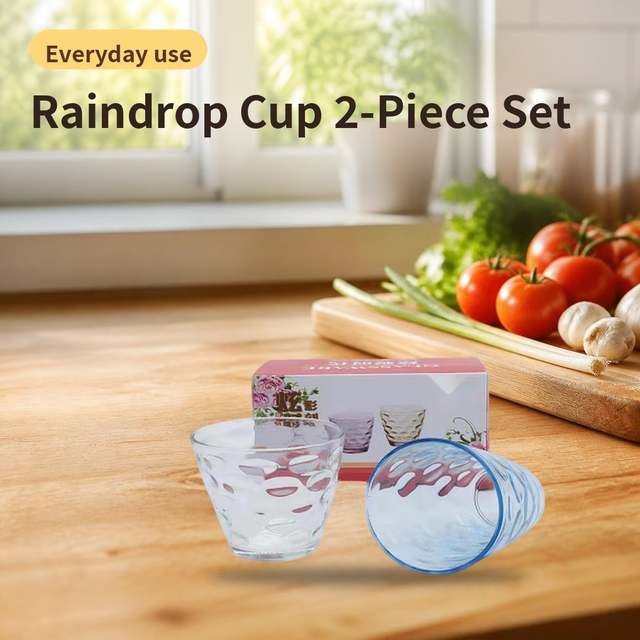 Raindrop Cup 2-Piece Set – photo 1