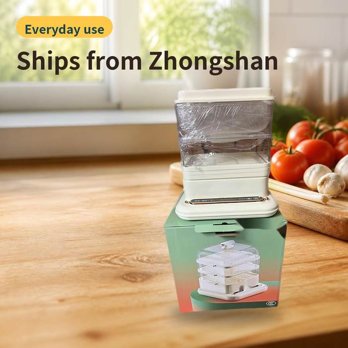 Double-Layer Electric Steamer – photo 3