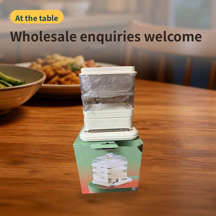 Double-Layer Electric Steamer – photo 4