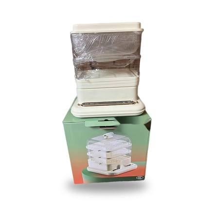 Double-Layer Electric Steamer