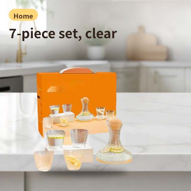 European-Style Crystal Glass Decanter Set – photo 2