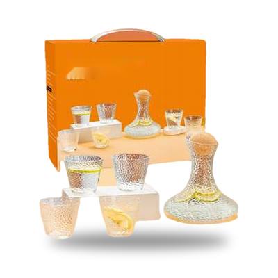 European-Style Crystal Glass Decanter Set
