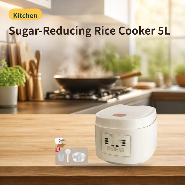 Sugar-Reducing Rice Cooker 5L – photo 1
