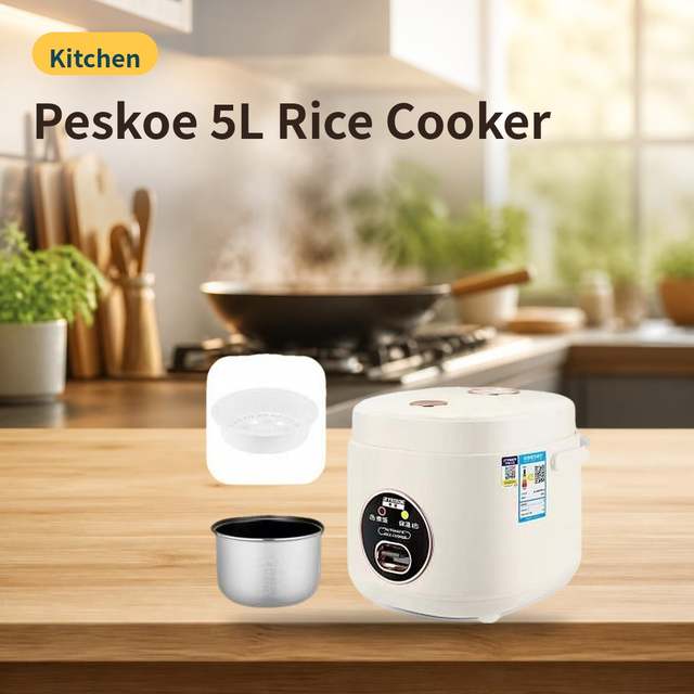 Peskoe 5L Rice Cooker – photo 1