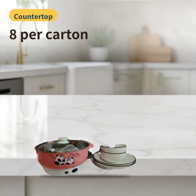 Electric Cooking Pot with 4-Piece Tableware Set – photo 2
