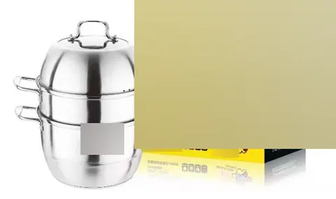 28cm 3-Tier Steamer Pot (Ferritic Stainless Steel)