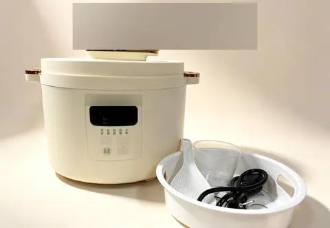Rice Cooker with Iron Inner Pot
