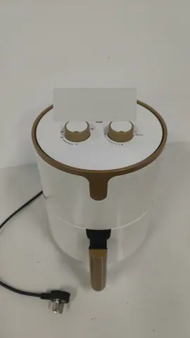 Air Fryer (White & Gold)