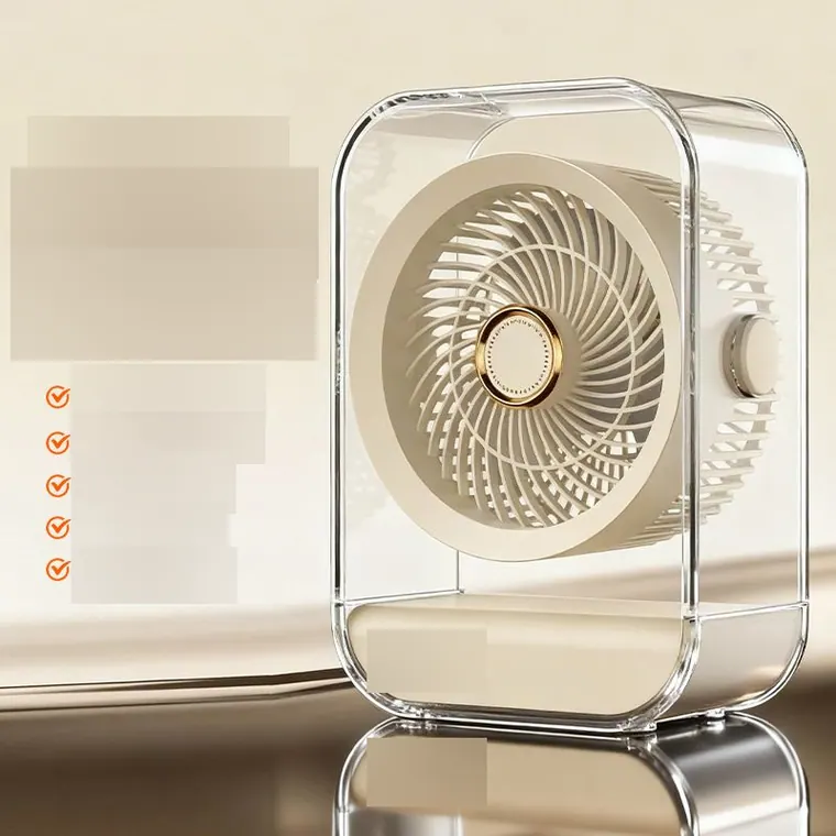 Multi-Function Desk Fan with Light – photo 1