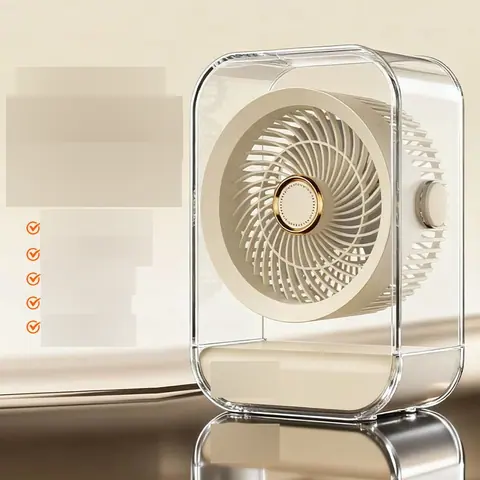 Multi-Function Desk Fan with Light