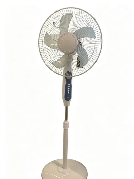 16-inch Rechargeable Stand Fan (Push Buttons) – photo 1