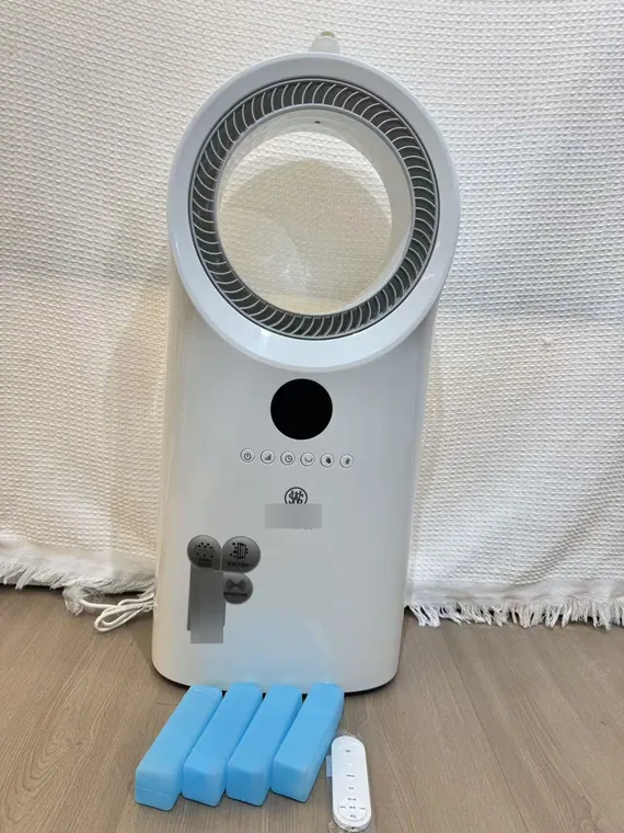Bladeless Air Cooler Fan with Humidifier NHF-01B – photo 1