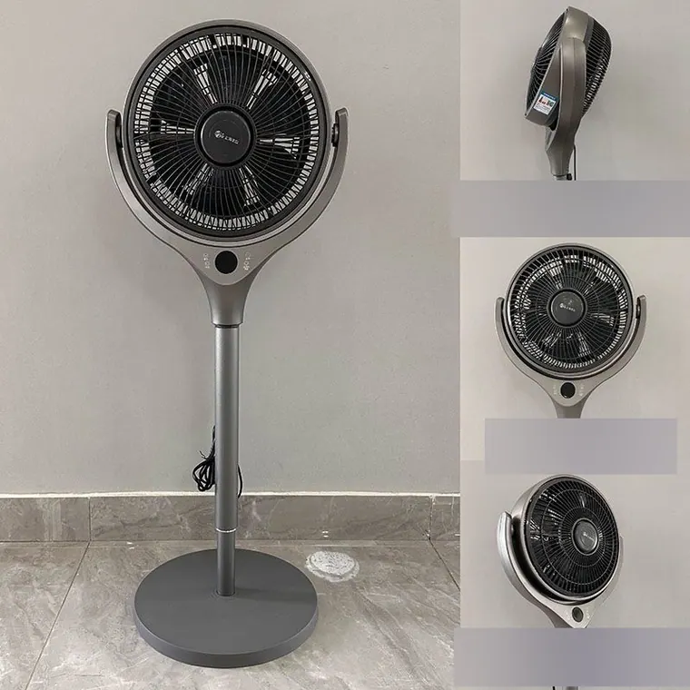 Wide-Grille Air Circulator Fan (Remote, Iron Grey) (FC14-3PR) – photo 1