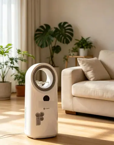 Bladeless Air Cooler Fan with Humidifier (NHF-01B)