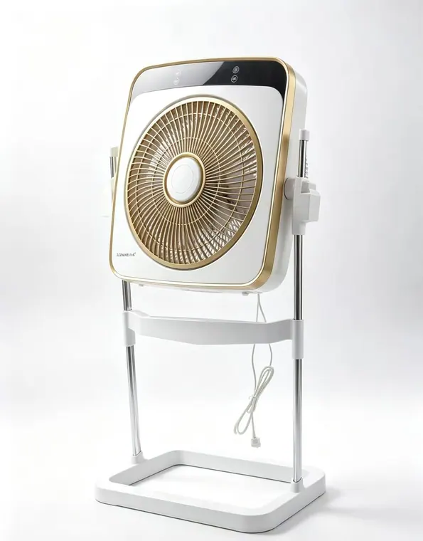 Height-Adjustable Box Fan with Rotating Louvre KYT-30C16Y – photo 1
