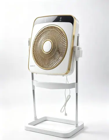 Height-Adjustable Box Fan with Rotating Louvre KYT-30C16Y
