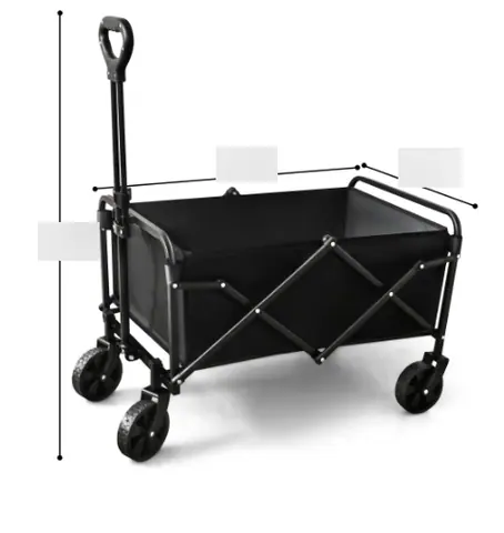 Camping Wagon with 5-inch Wheels