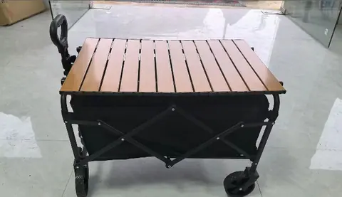 Camping Wagon with 5-inch Wheels & Table Top