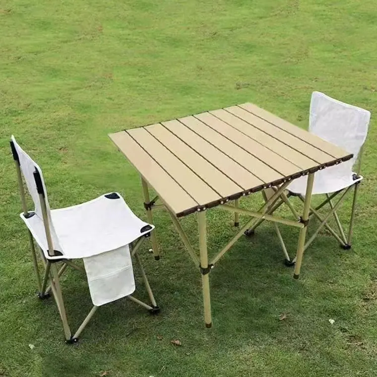 Outdoor Square Table & Chairs Set (3 pcs) – photo 1