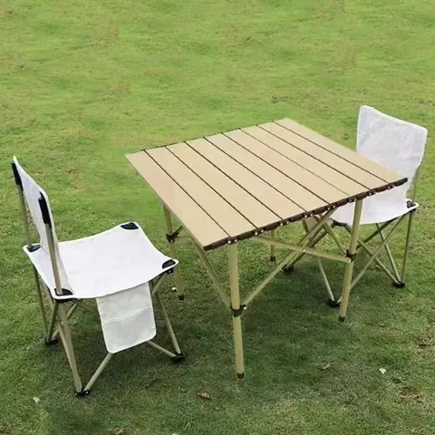Outdoor Square Table & Chairs Set (3 pcs)