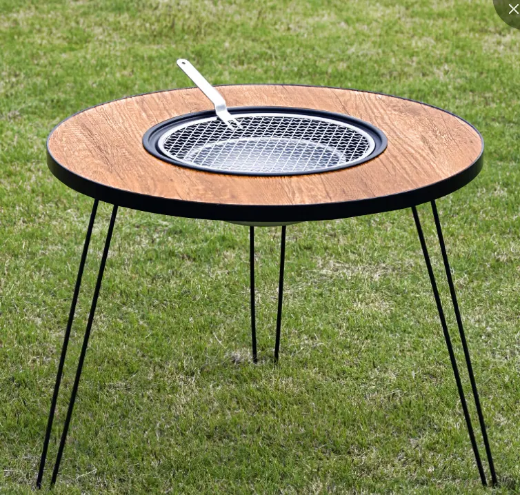 Outdoor Folding Fire-Pit Table – photo 1