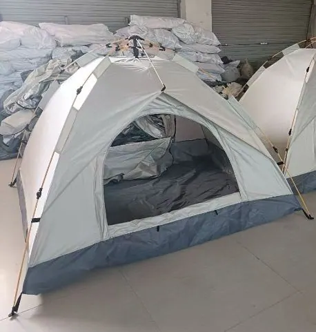 2 × 2 m Faux Double-Layer Tent (Silver-Coated) – photo 1