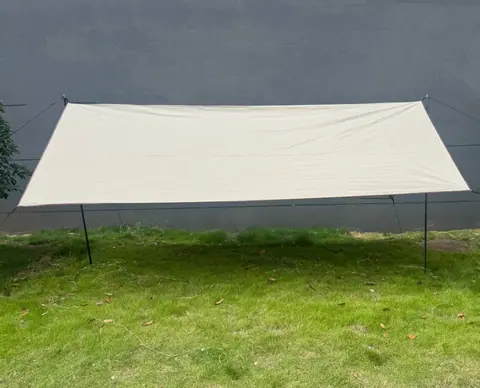 3 × 5 m Silver-Coated Canopy Tarp