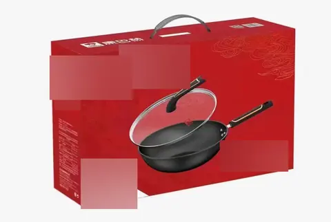 Wok with Glass Lid (Gift Box)