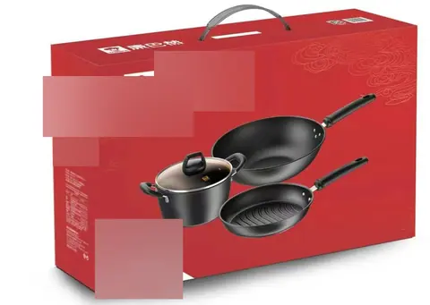 Rust-Resistant Iron Cookware Set (3 pcs)