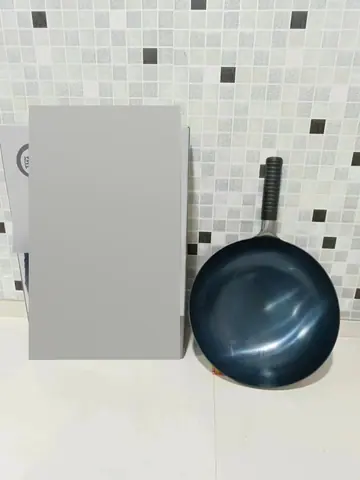 Polished Iron Wok
