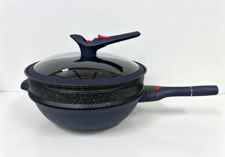 Wok with Detachable Handle CZY-036 – photo 1