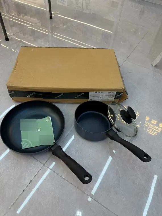 Frying Pan 24cm + Milk Pan 16cm Set – photo 1