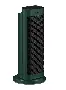 Remote-Control Fan Heater WTH-N2003 (Dark Green)