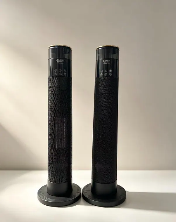 Voice-Control Tower Fan Heater – photo 1