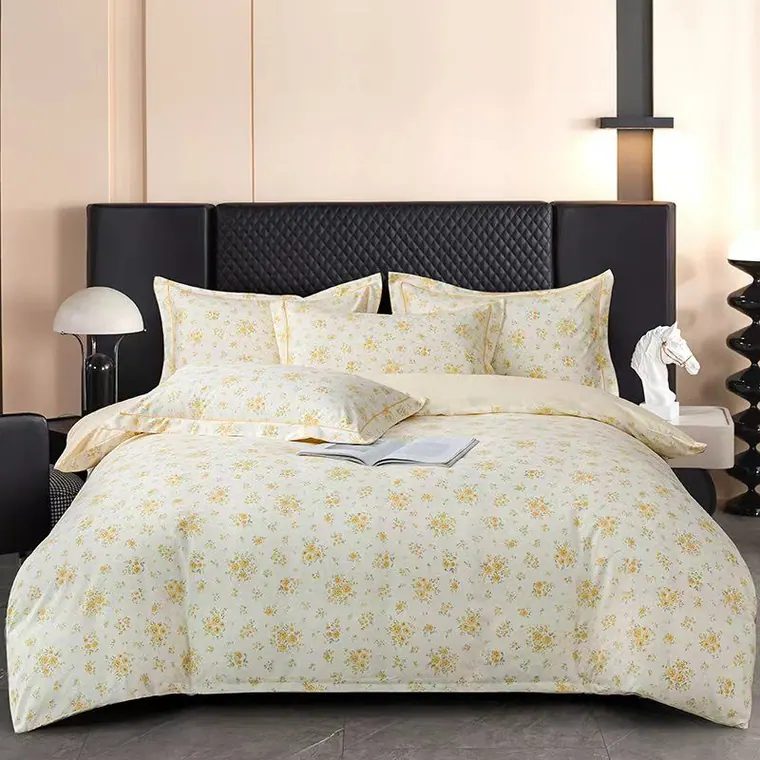 Floral Print Bedding Set (4 pcs) – photo 1