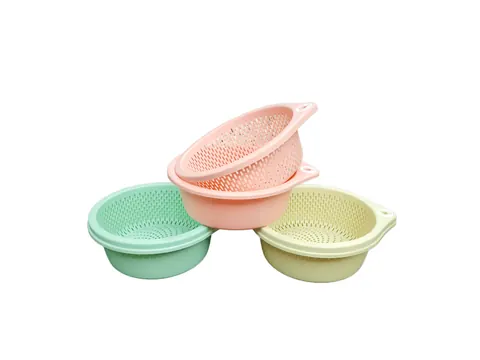 Small Double-Layer Draining Basket
