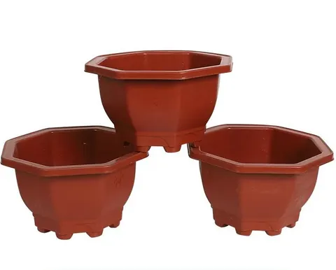 Hexagonal Flower Pot 8019