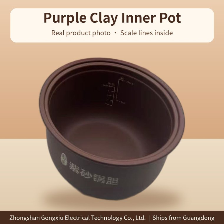 Purple Clay Rice Cooker 3L HY-518ABT – photo 4